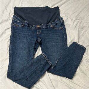 & Denim Blue Maternity Jeans size XL
